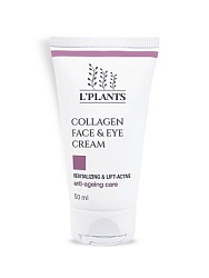 L'PLANTS Омолаживающий лифтинг-крем для лица и век с коллагеном - Collagen Face & Eye Cream 50мл