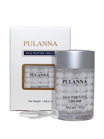 Шелковый крем -Silk Peptide Cream 30г, PULANNA