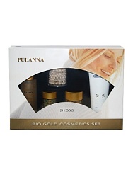 PULANNA Большой подарочный набор -Bio-gold Cosmetics Set. SET