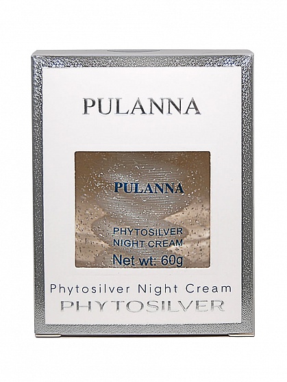 Ночной крем -Phytosilver Night Cream 60г, PULANNA