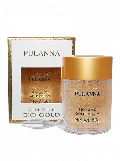 Био-золотой крем от морщин -Gold Cream 60г, PULANNA