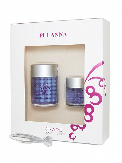 Подарочный набор -Grape Cosmetics Set (2 предмета), PULANNA