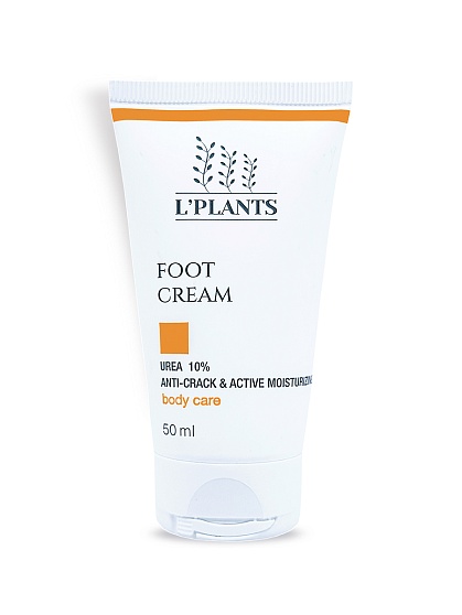 Крем для стоп с мочевиной - Foot Cream Urea 10% 50мл, L'PLANTS
